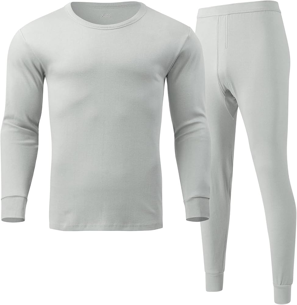 Unisex thermal inner suit for comfort with microfibers stretchy comfortable