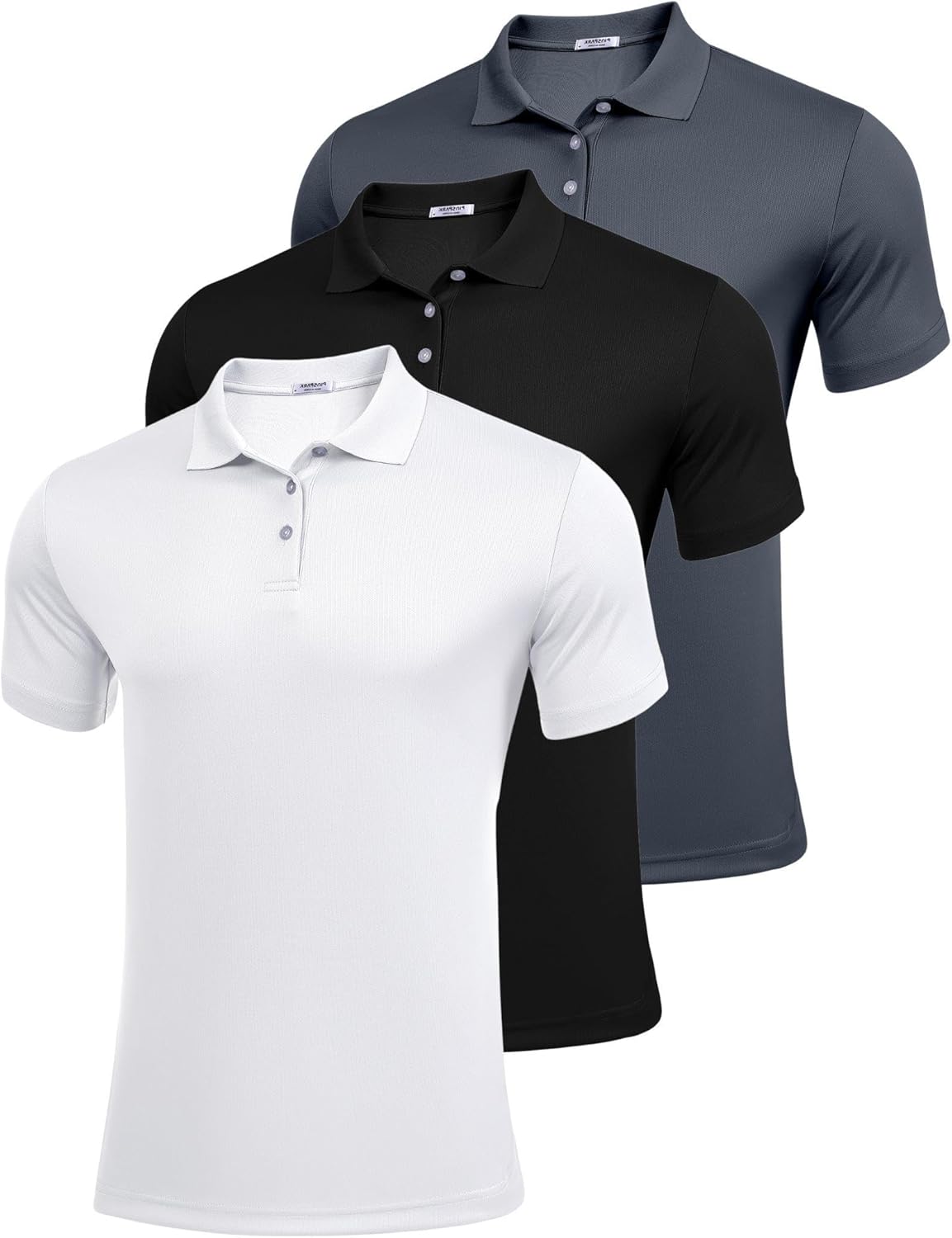 "Pack of 3 Premium Quality Polo T-Shirts for Men"
