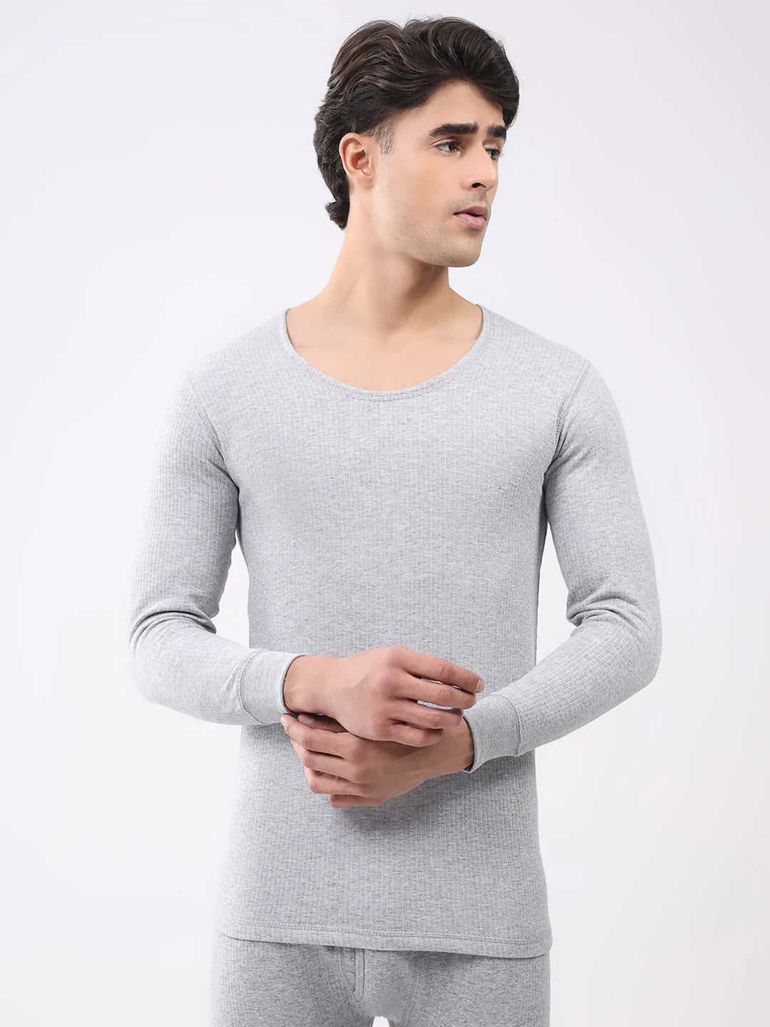 Unisex thermal inner suit for comfort with microfibers stretchy comfortable