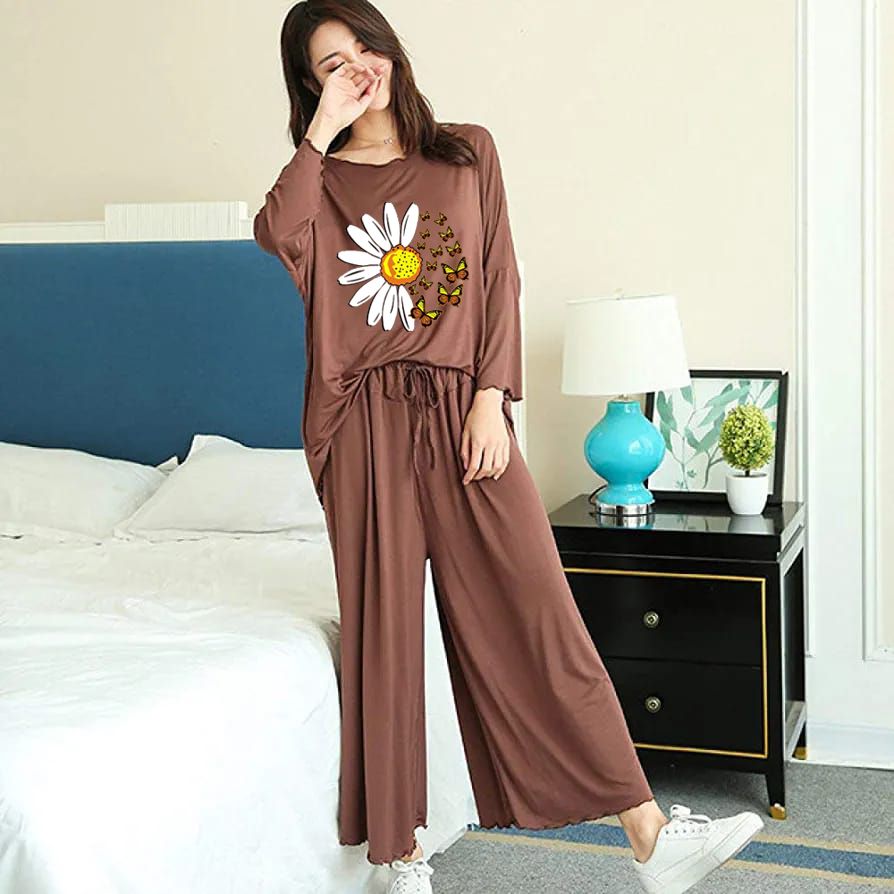 "Plazo Lounge Wear —soft Jersey , Ultra Comfortable & Stylish!"