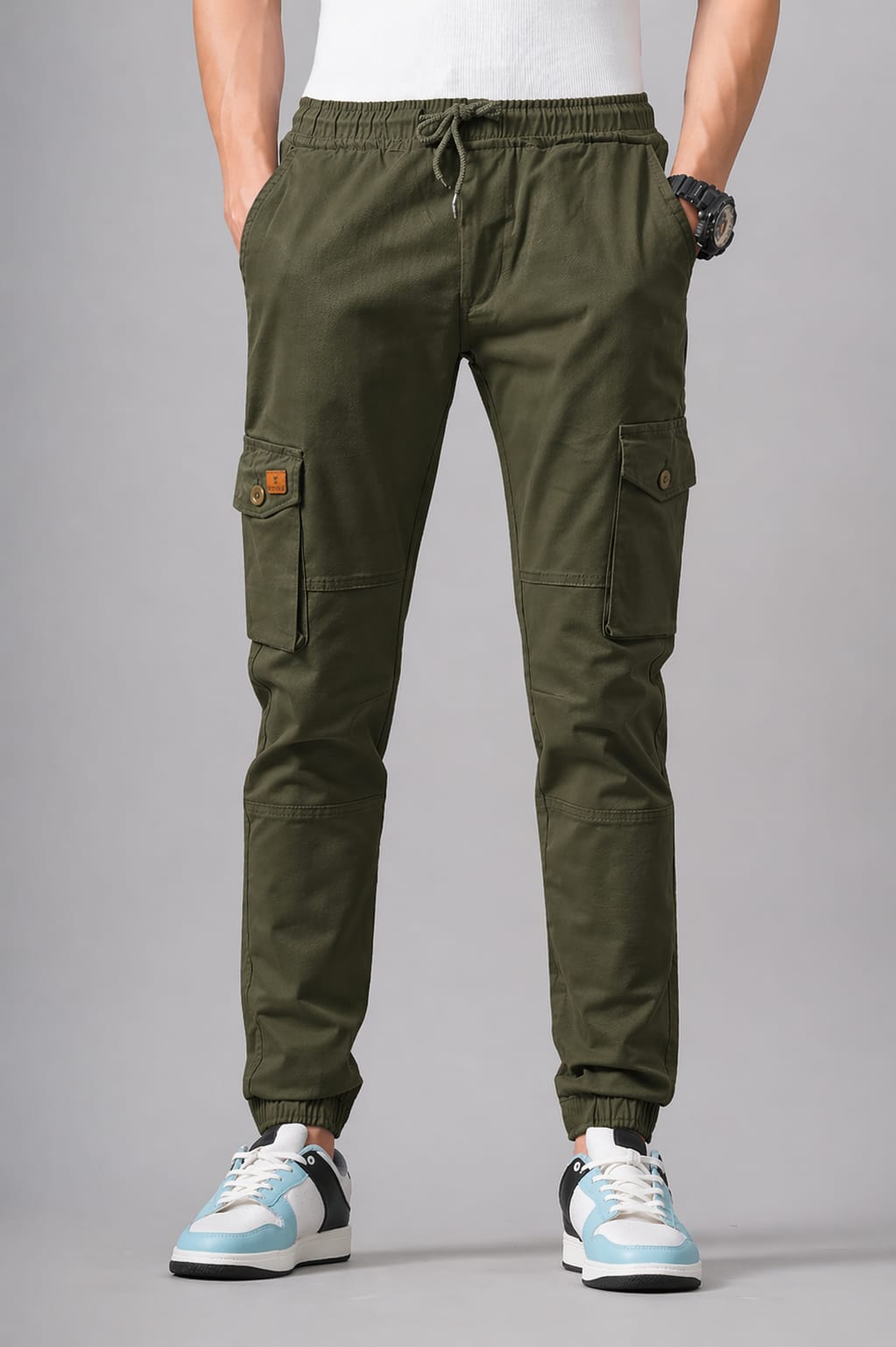 PREIMIUM Cargo Pants with 6 Utility Pockets"comfort with extra storage